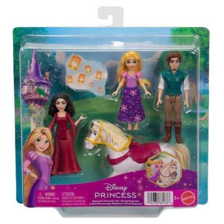 disney princess conjunto de personajes de rapunzel (mattel - jhg85)