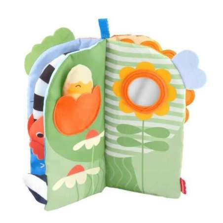 fisher-price libro suave de temporadas sensoriales (mattel - jkp53 )