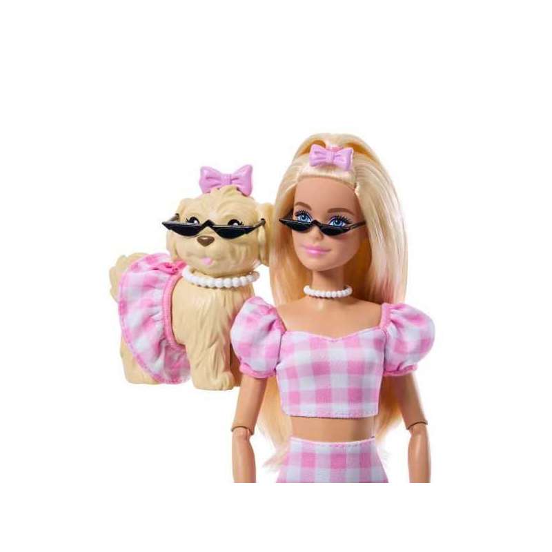 barbie twinning look muÑeca rubia con perro (mattel - jfp36) barbie twinning look muÑeca rubia con perro (mattel - jfp36)