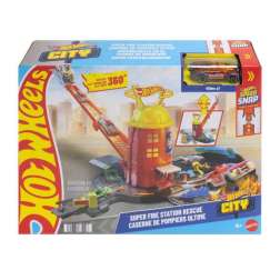 hot wheels city estacion de bomberos (mattel - jhl95)