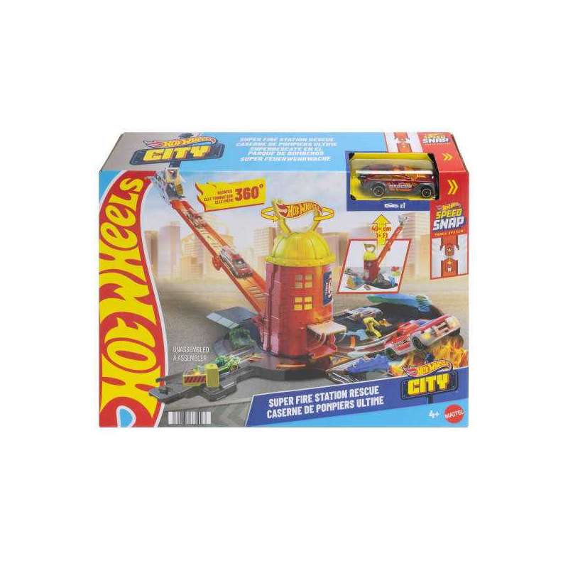 hot wheels city estacion de bomberos (mattel - jhl95) hot wheels city estacion de bomberos (mattel - jhl95)