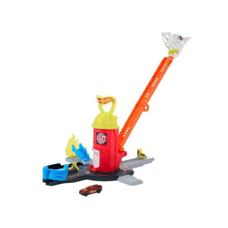 hot wheels city estacion de bomberos (mattel - jhl95) hot wheels city estacion de bomberos (mattel - jhl95)