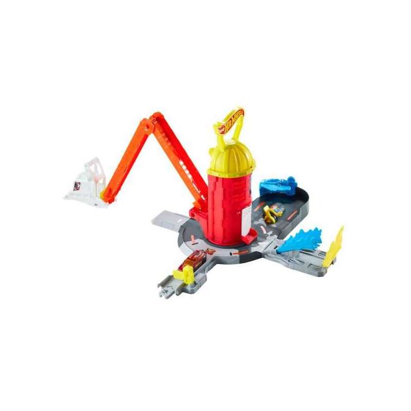 hot wheels city estacion de bomberos (mattel - jhl95) hot wheels city estacion de bomberos (mattel - jhl95)