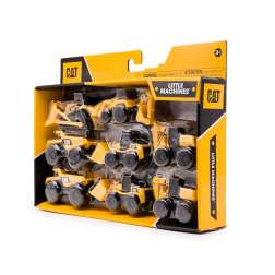 cat little machines pack de 8 vehiculos (funrise - 82338)