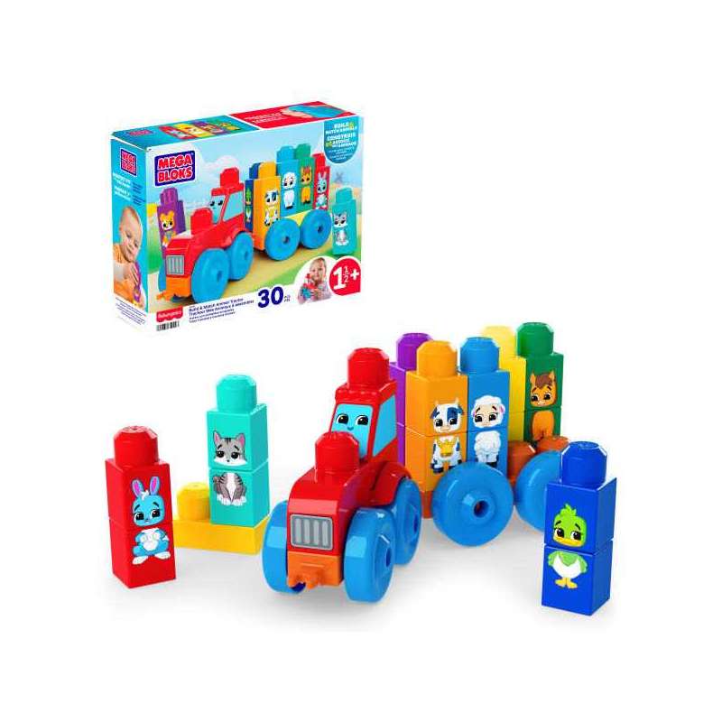 mega bloks tractor contruye y empareja (mattel - jkg33) mega bloks tractor contruye y empareja (mattel - jkg33)