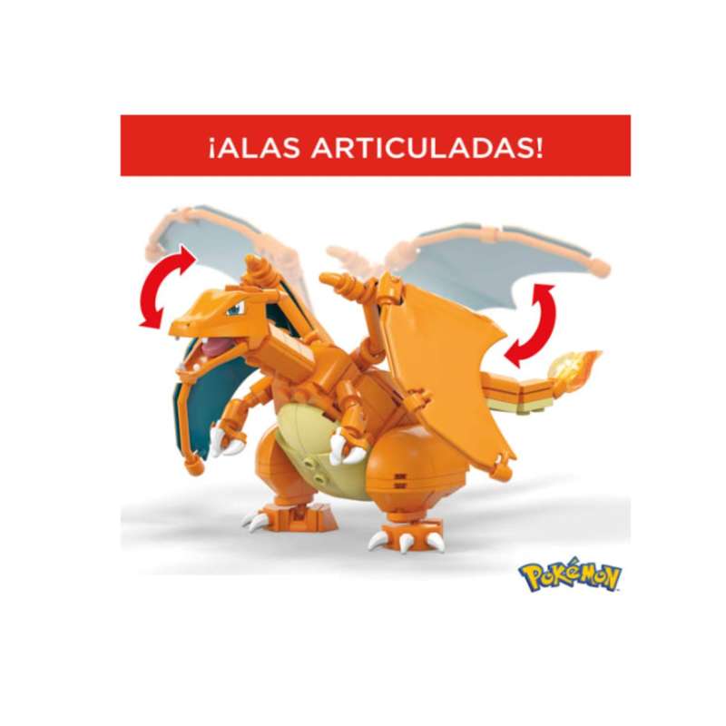 mega construx pokemon charizard   (mattel - gwy77)