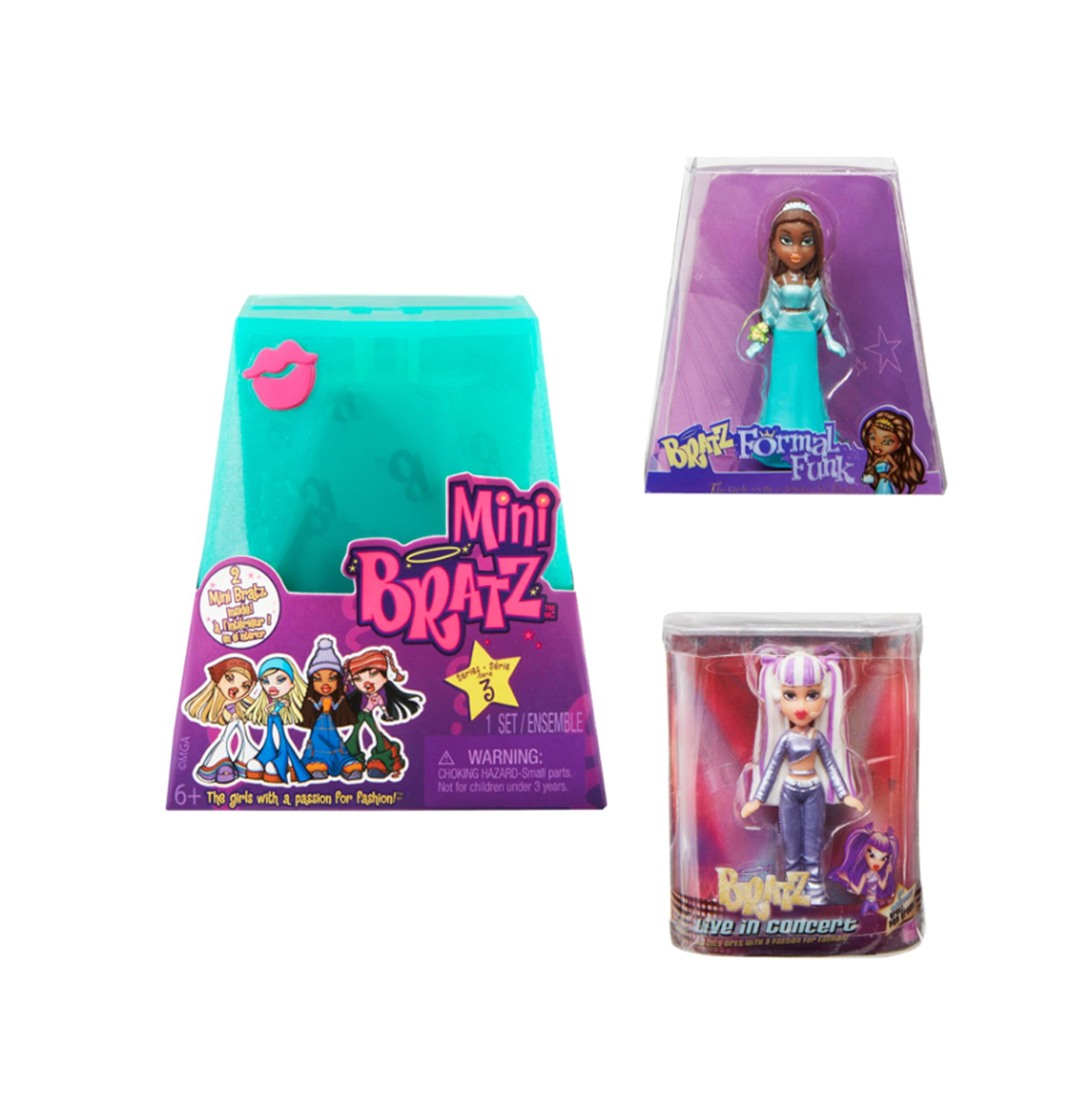 bratz mini muñecas coleccion serie 3 (mga - 505310euc)