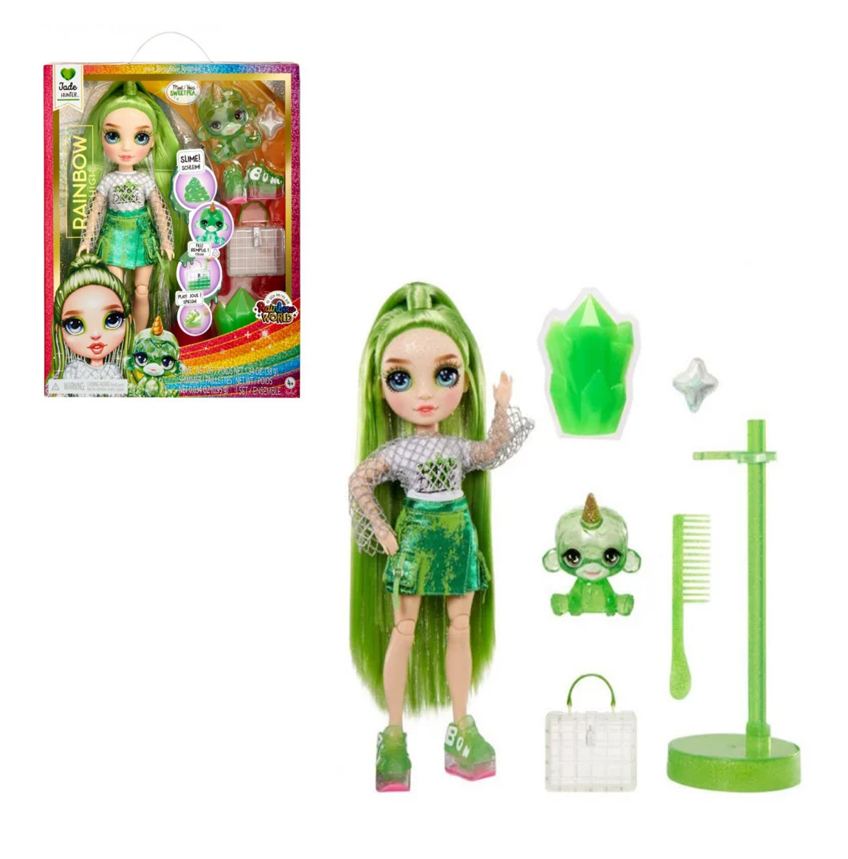 rainbow high rainbow world jade ( mga - 120193euc) rainbow high rainbow world jade ( mga - 120193euc)