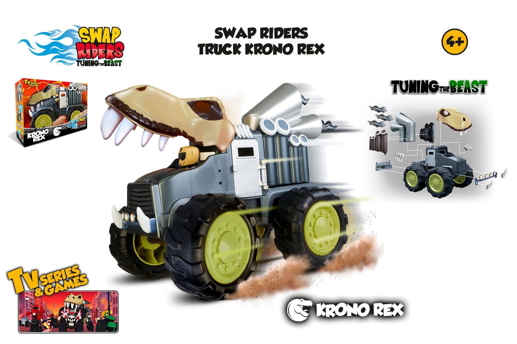 swap riders truck krono rex  (famosa - wap00000)