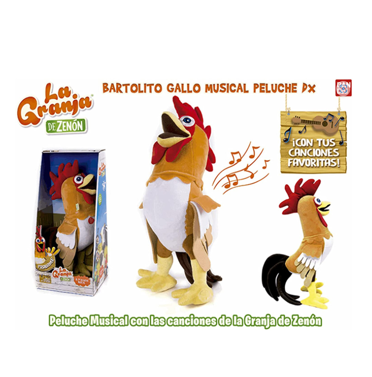 la granja de zenon gallo bartolito music   (bandai - 80004)