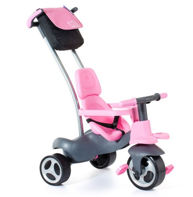 molto triciclo ruedas de goma+cinturon rosa ( 17201) molto triciclo ruedas de goma+cinturon rosa ( 17201)