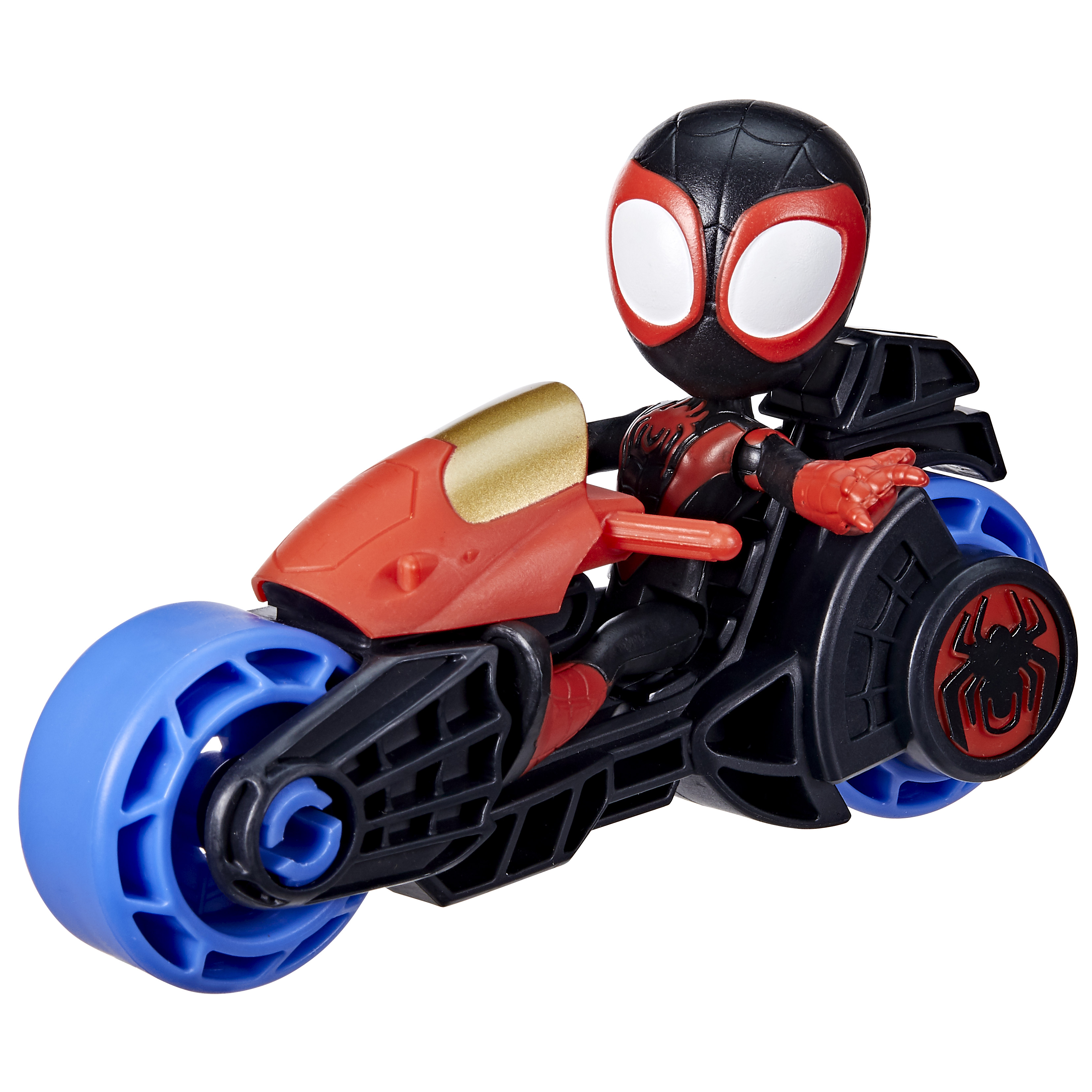 spidey surtido motocicleta y figura ( hasbro - f67775l2)