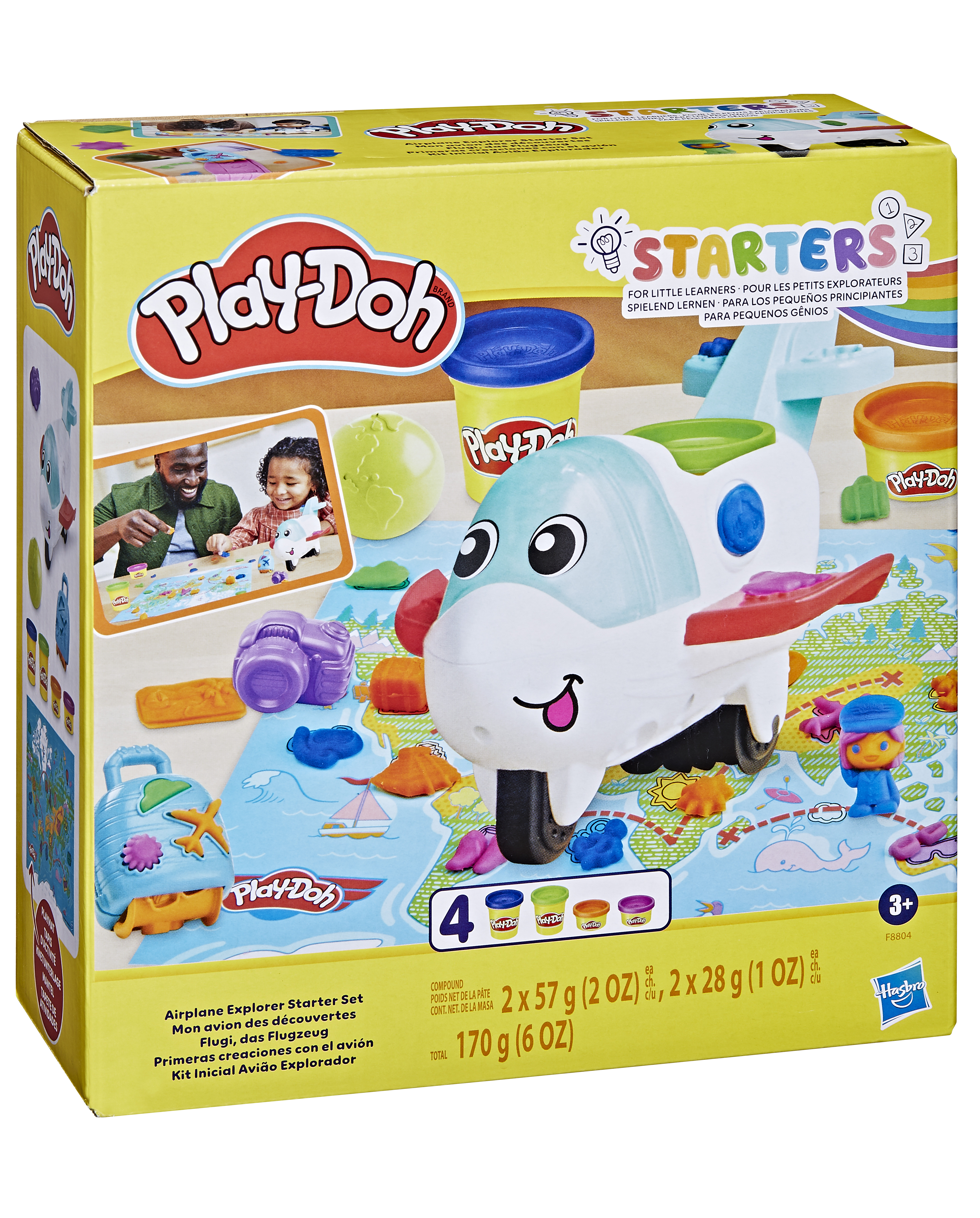 play-doh primeras creaciones el avion  ( hasbro - f88045l0 )