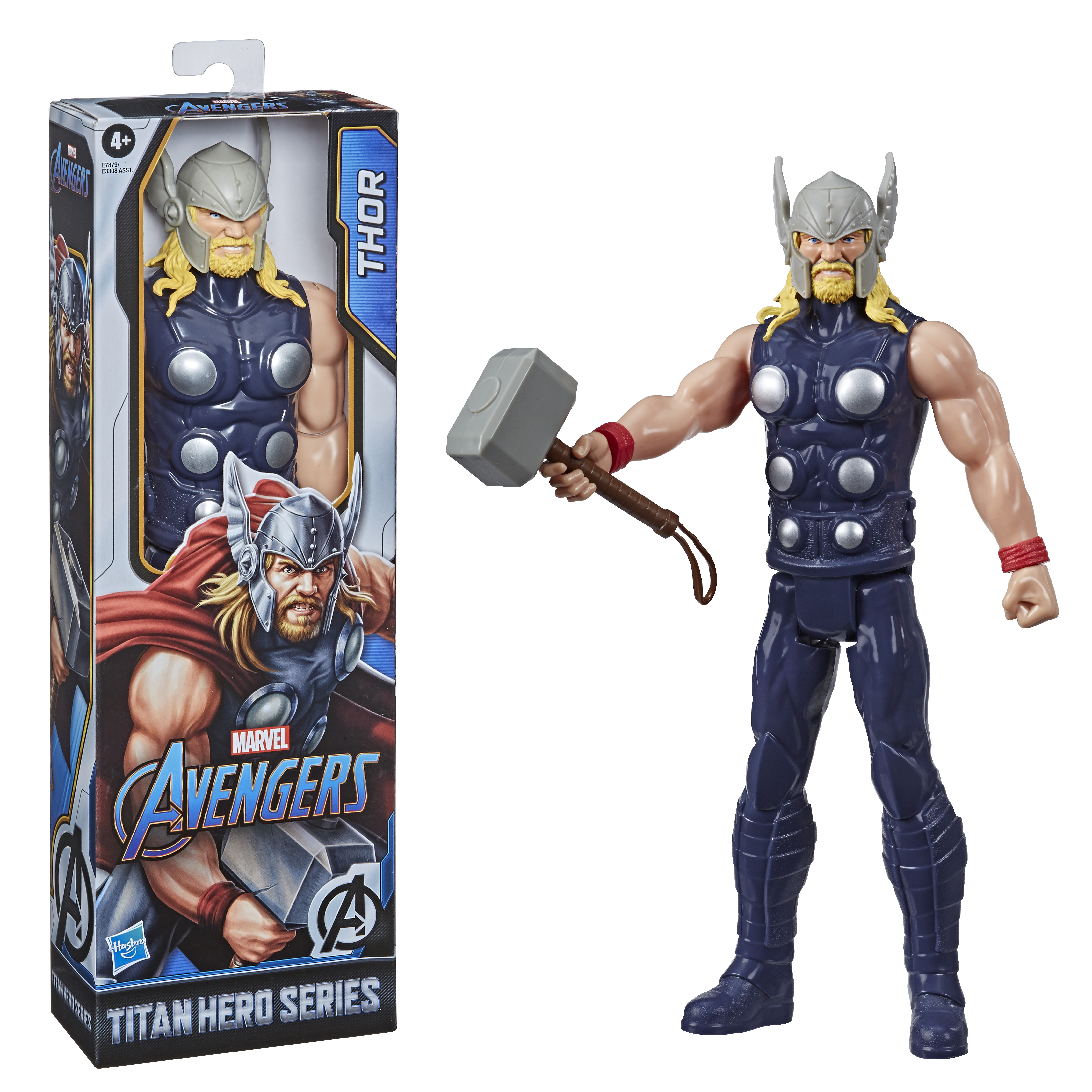 avengers figura titan hero thor ( hasbro - e78795x0 )