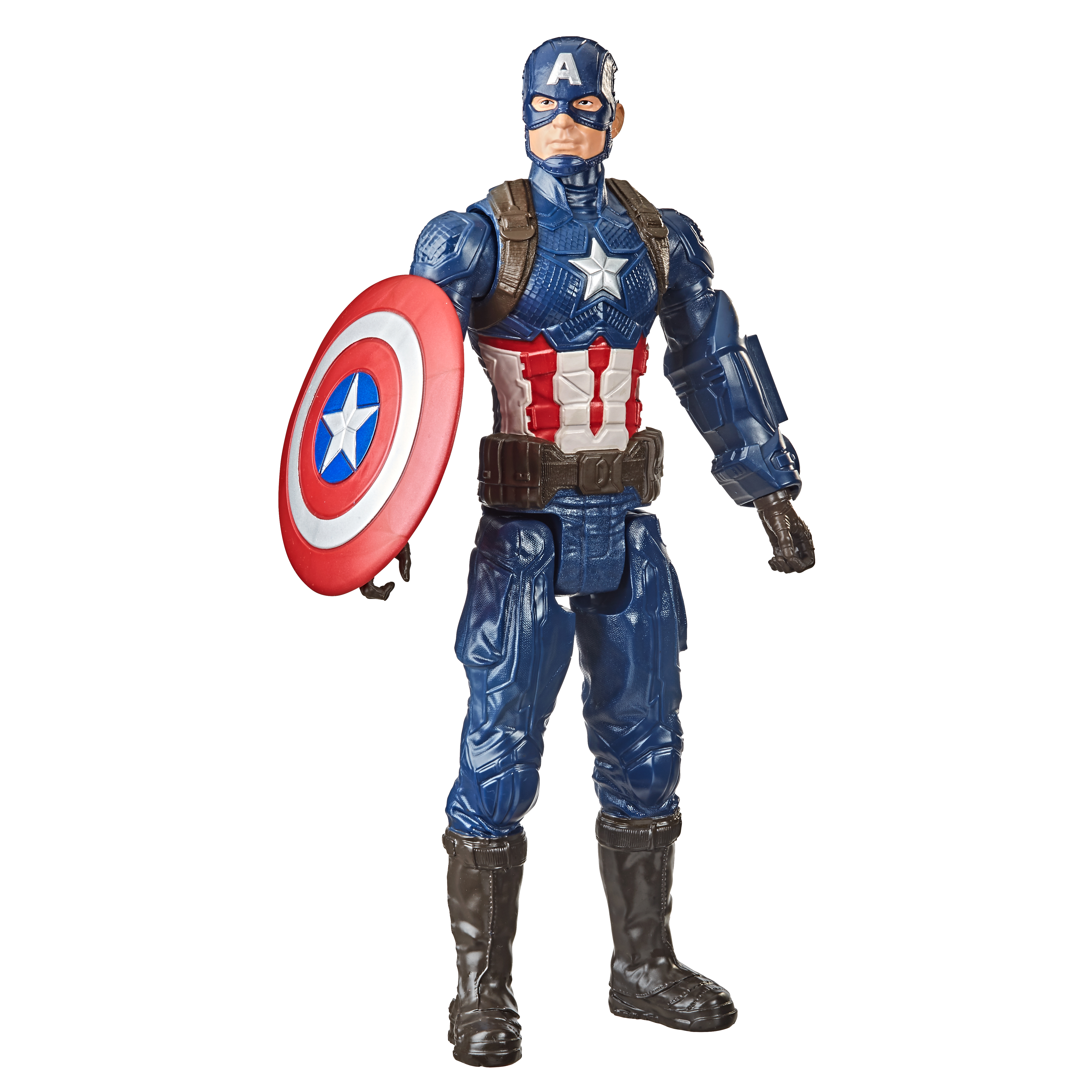 avengers figura titan capitan america ( hasbro - f13425x0)