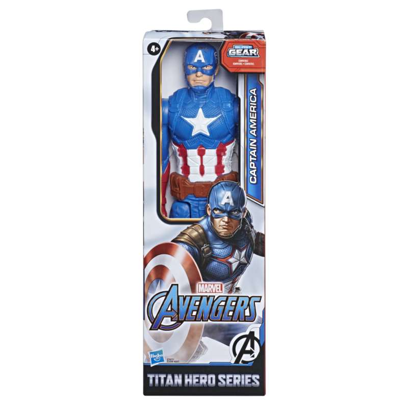 avengers figura titan capitan america ( hasbro - f13425x0) avengers figura titan capitan america ( hasbro - f13425x0)