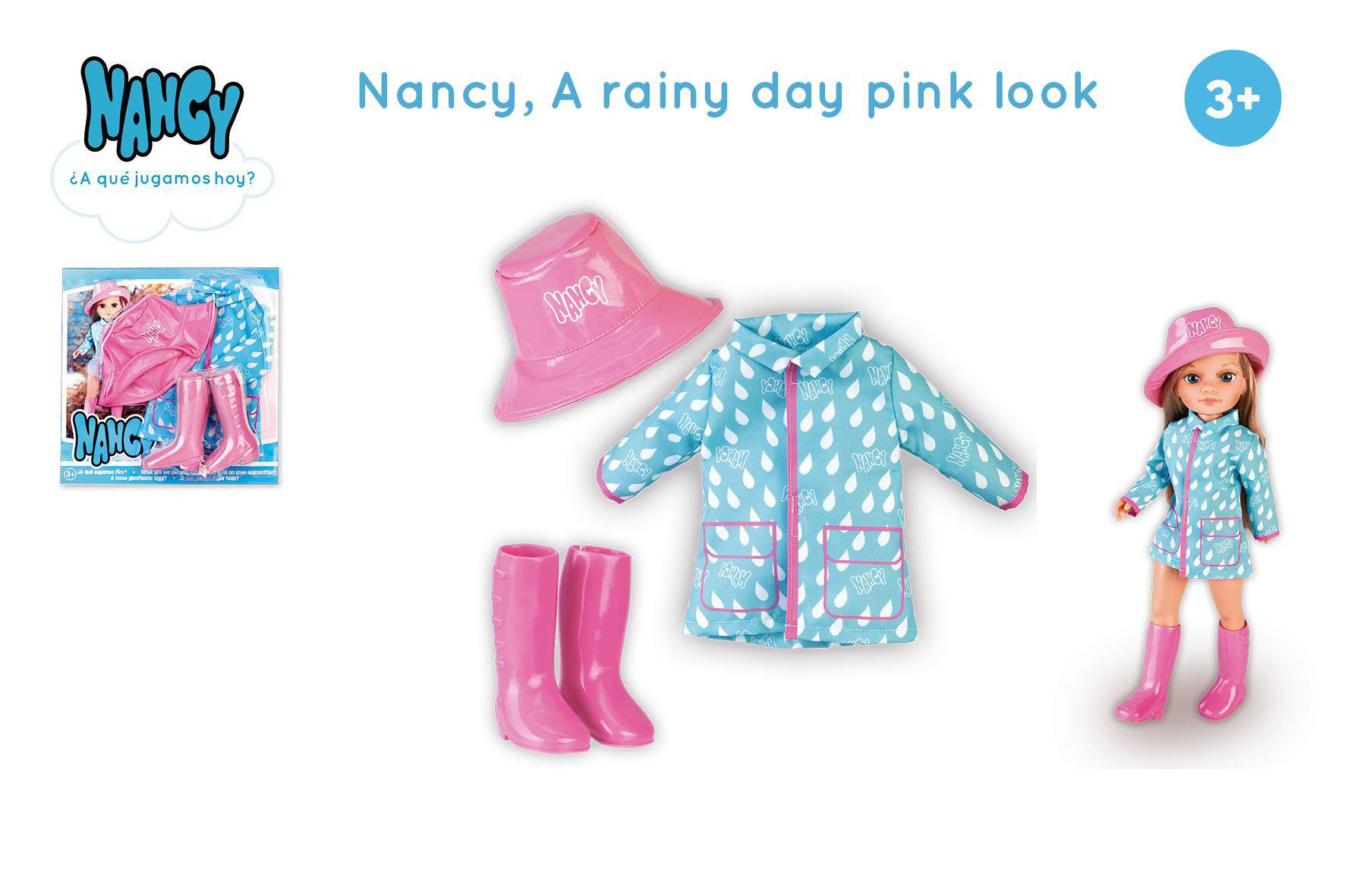 nancy un look de lluvia  (famosa - nac29000)