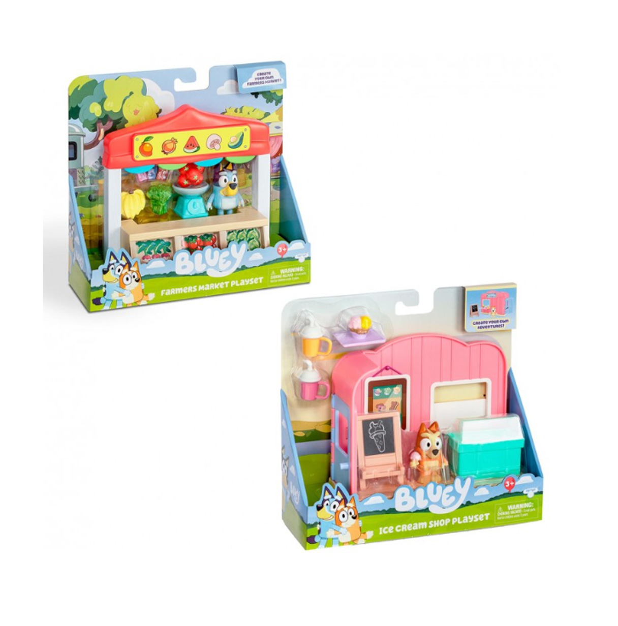 bluey s3 mini playset con figura surtidos ( famosa - bly70000)