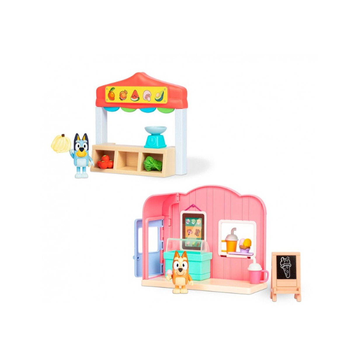 bluey s3 mini playset con figura surtidos ( famosa - bly70000)