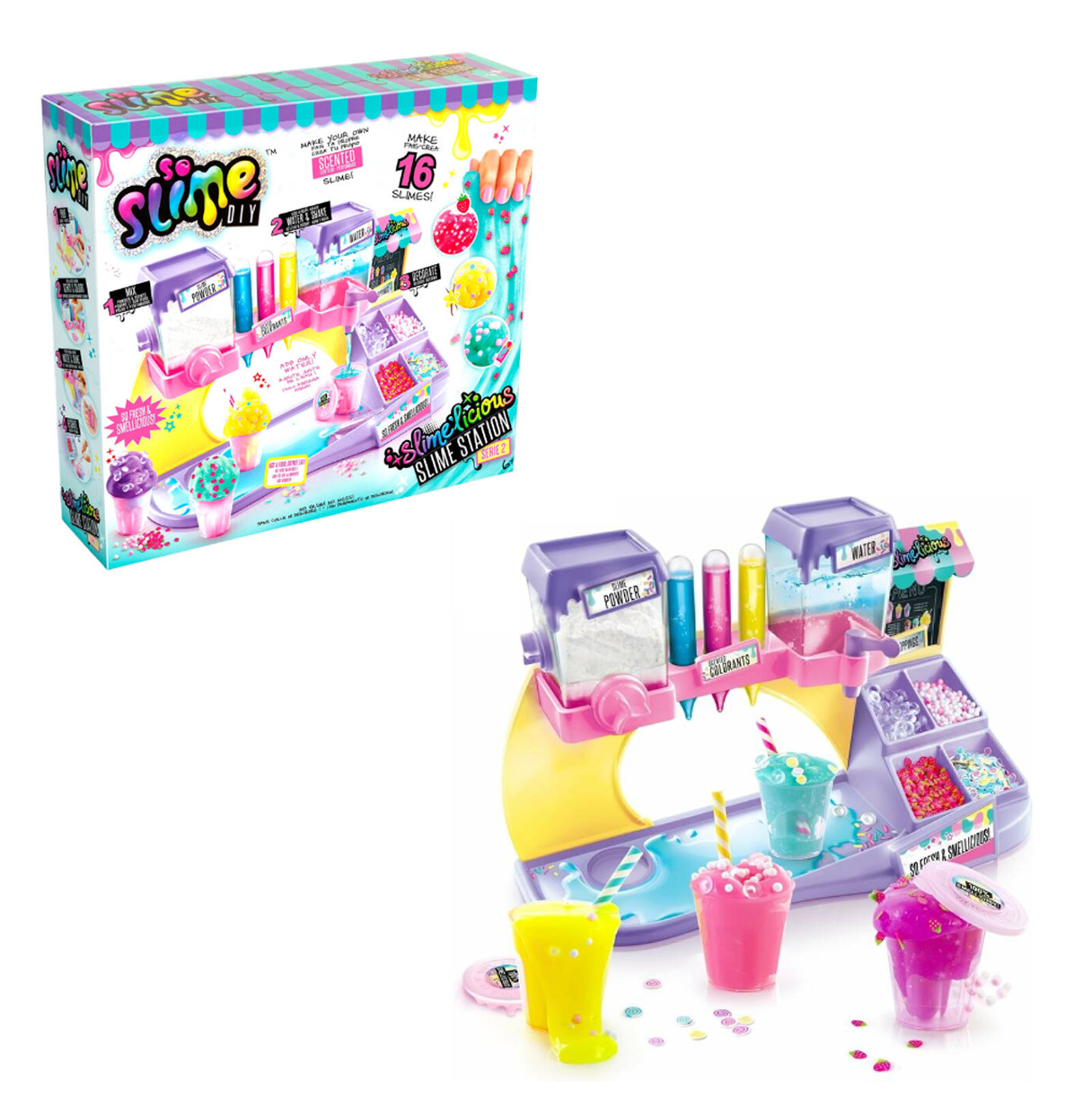 so slime mini food station ( canal toys - ssc222 )