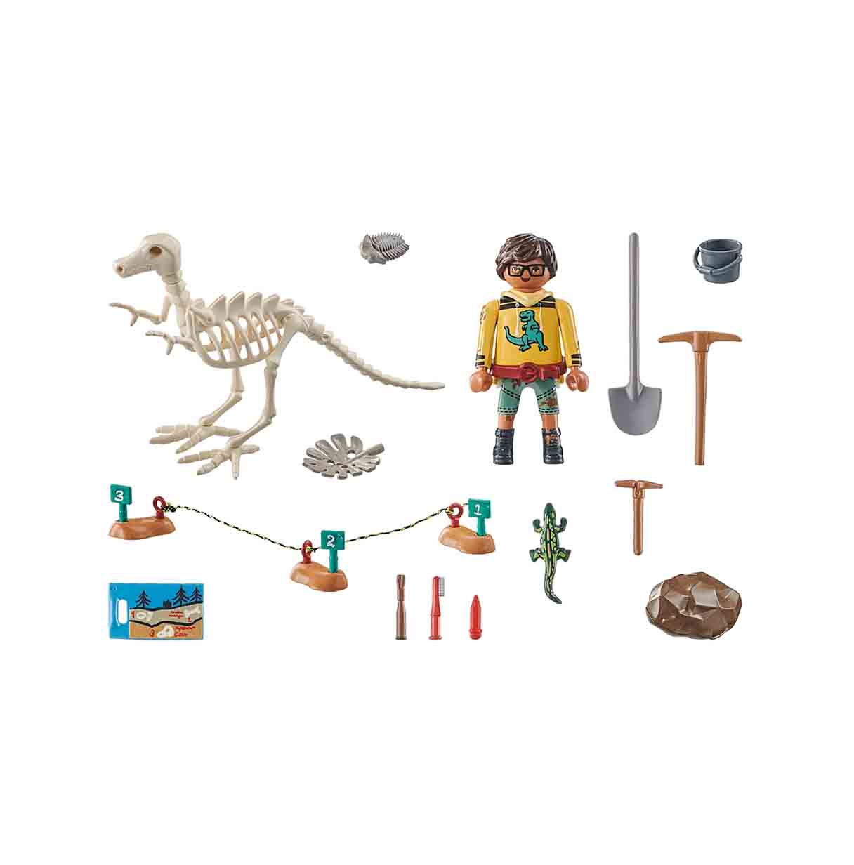 playmobil excavacion arqueologica dinos  ( 71527)