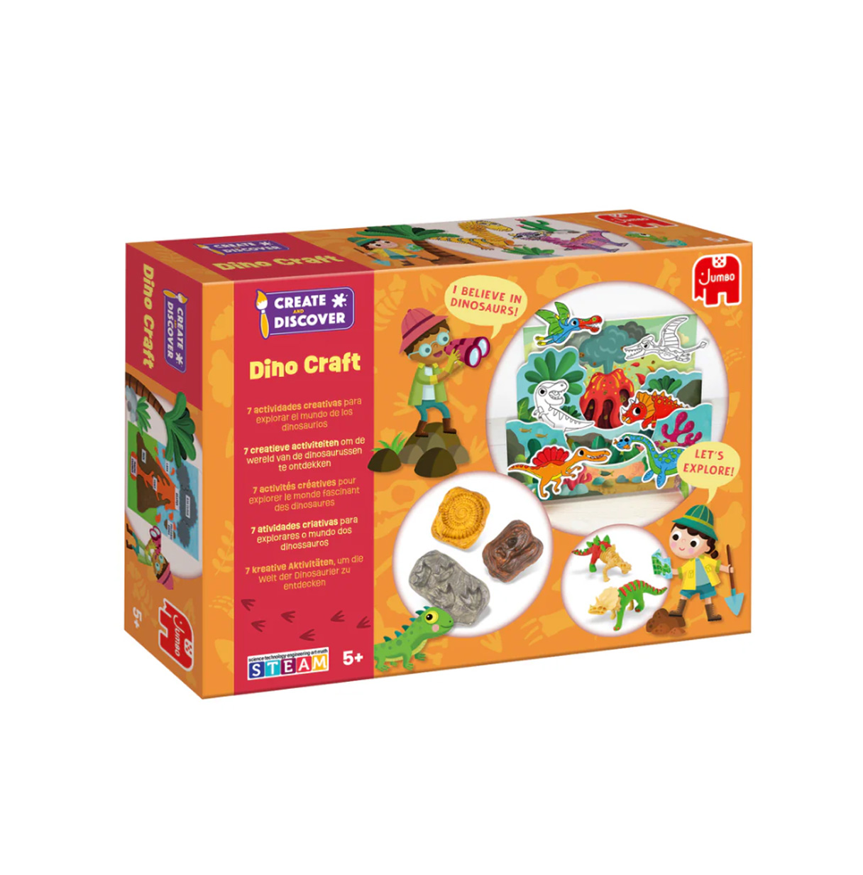 create & discover dinosaurios (diset - 1110100287 )
