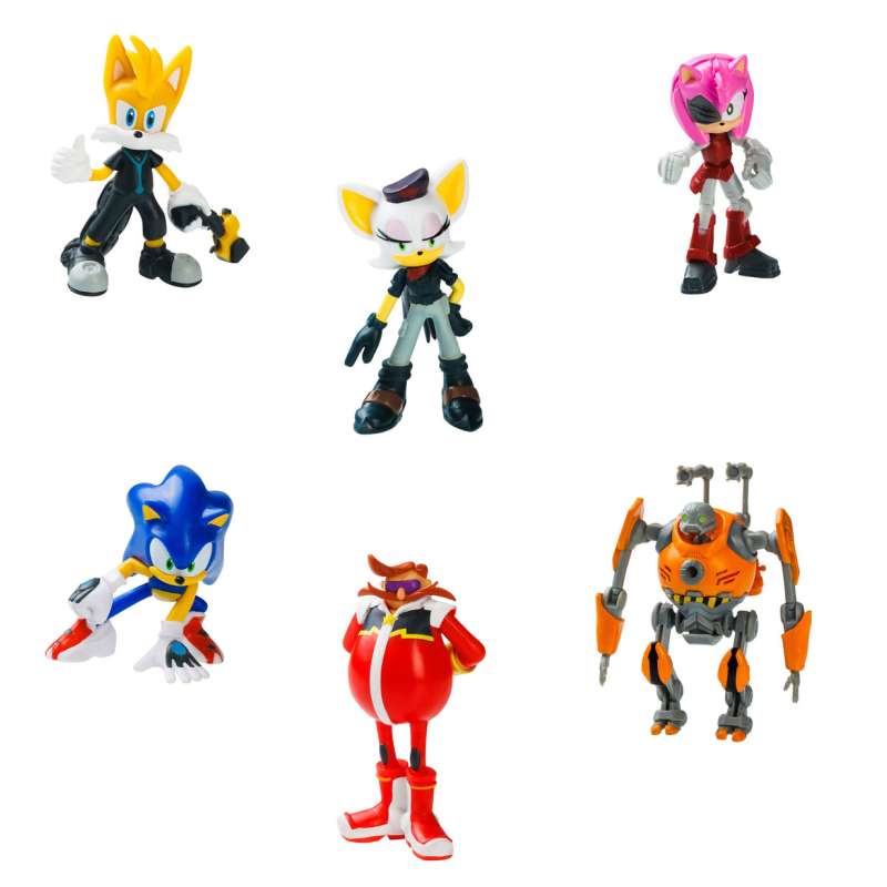 sonic figuras pack de 2 surtidas (bizak - 64112001)