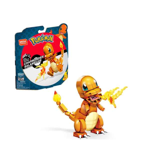 pokemon build & show charmander   (mattel - gky96)