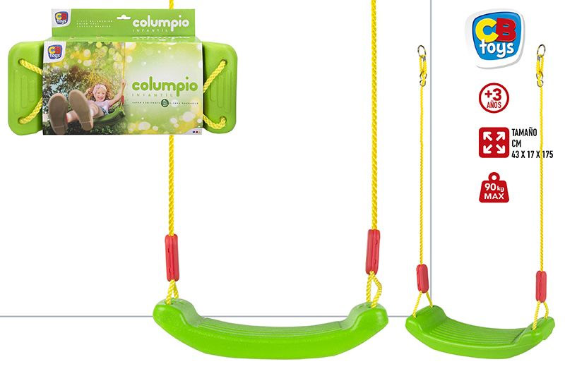 cb toys asiento columpio 43x17x175 cm ( color baby - 43483 ) cb toys asiento columpio 43x17x175 cm ( color baby - 43483 )
