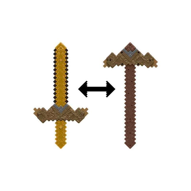 minecraft roleplay espada pico transformacion (mattel - jkc15) minecraft roleplay espada pico transformacion (mattel - jkc15)