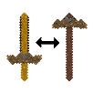 minecraft roleplay espada pico transformacion (mattel - jkc15) minecraft roleplay espada pico transformacion (mattel - jkc15)