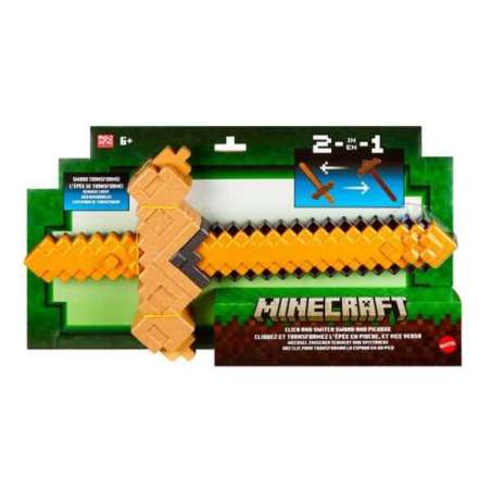 minecraft roleplay espada pico transformacion (mattel - jkc15)