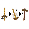minecraft roleplay espada pico transformacion (mattel - jkc15) minecraft roleplay espada pico transformacion (mattel - jkc15)