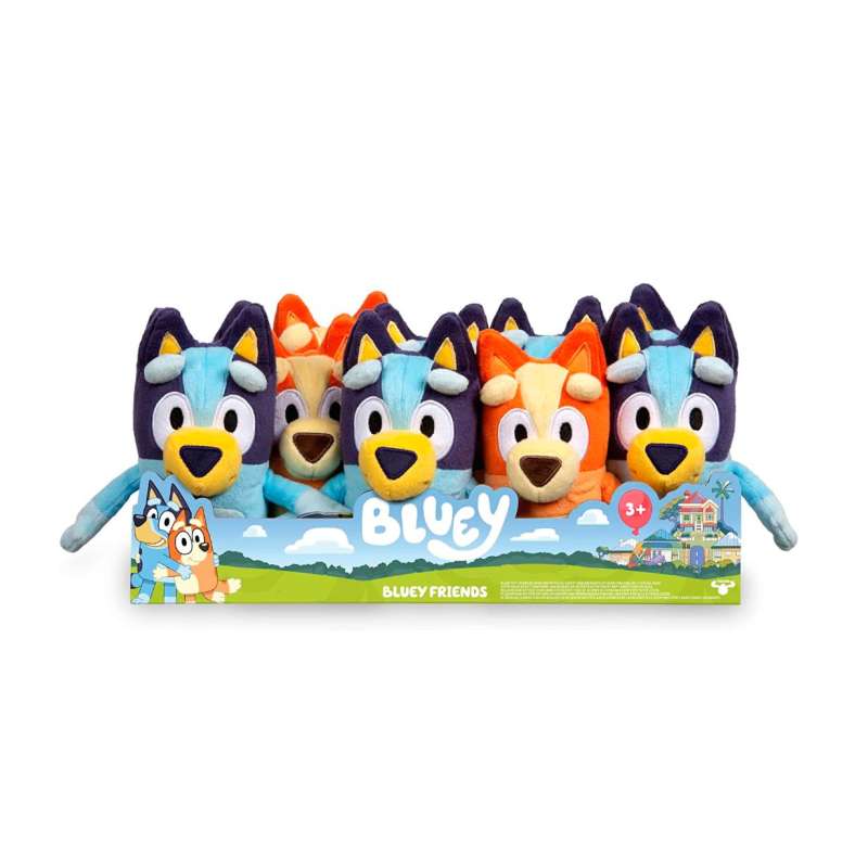 bluey peluches basicos 20 cm surtidos (famosa - bly06000) bluey peluches basicos 20 cm surtidos (famosa - bly06000)