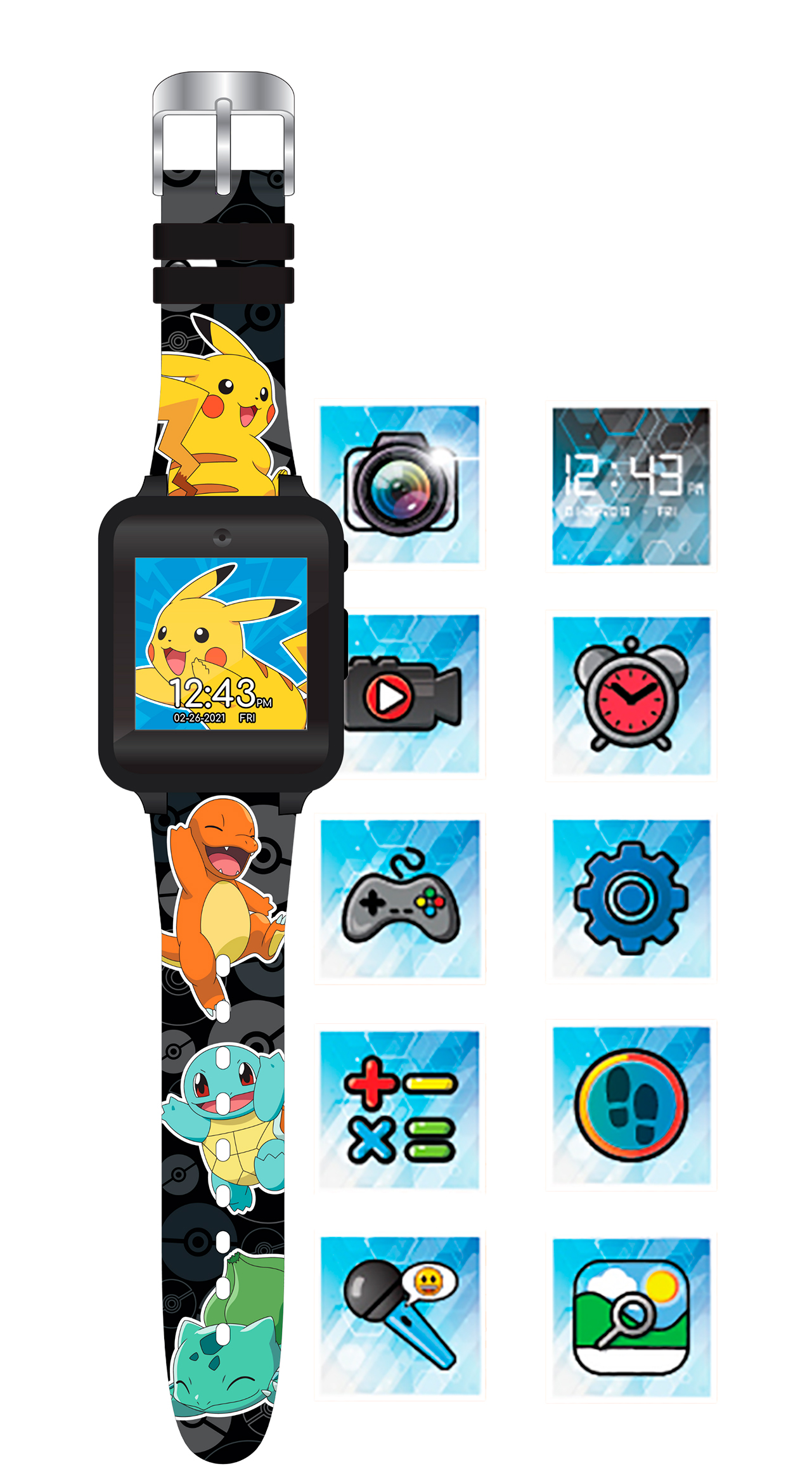 pokemon reloj inteligente (pok4231)