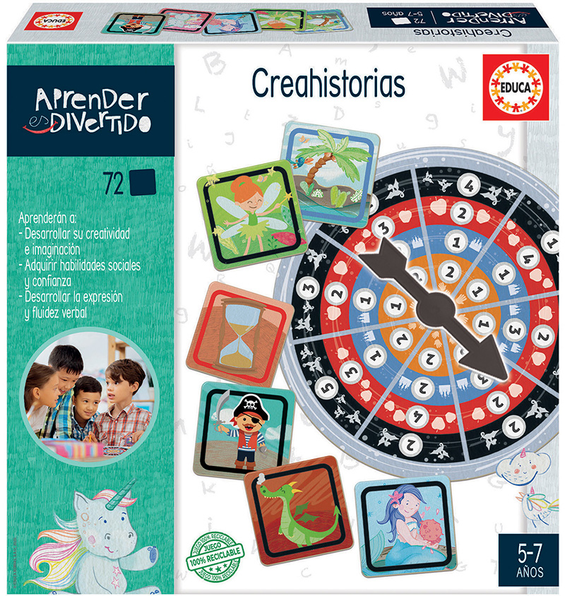 aprender es divertido crear historias (educa - 18694)