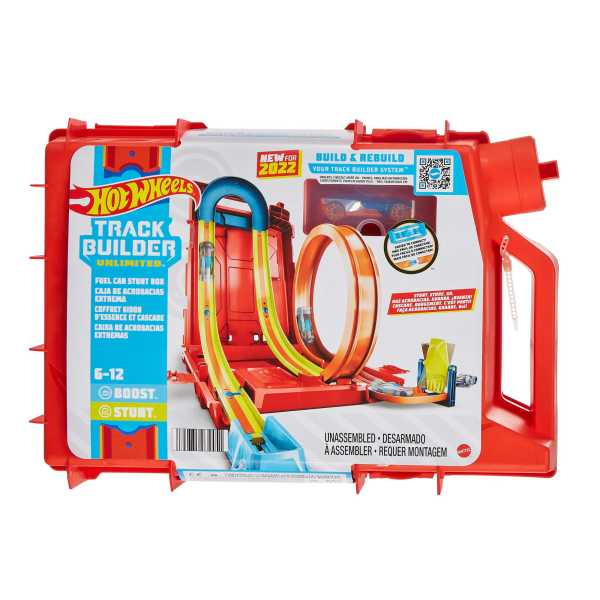 hot wheels track builder bidon acrobacia (mattel - hdx78) hot wheels track builder bidon acrobacia (mattel - hdx78)