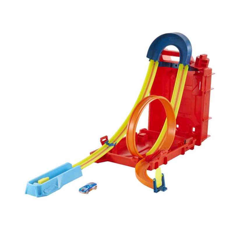 hot wheels track builder bidon acrobacia (mattel - hdx78) hot wheels track builder bidon acrobacia (mattel - hdx78)