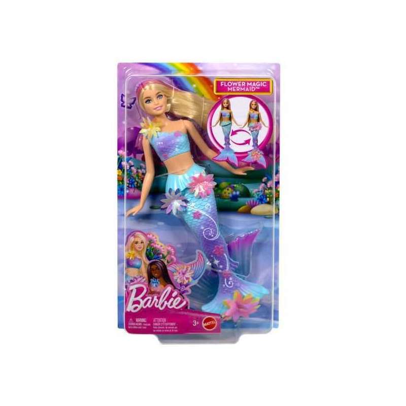 barbie sirena florece rubia ( mattel - jdm72) barbie sirena florece rubia ( mattel - jdm72)