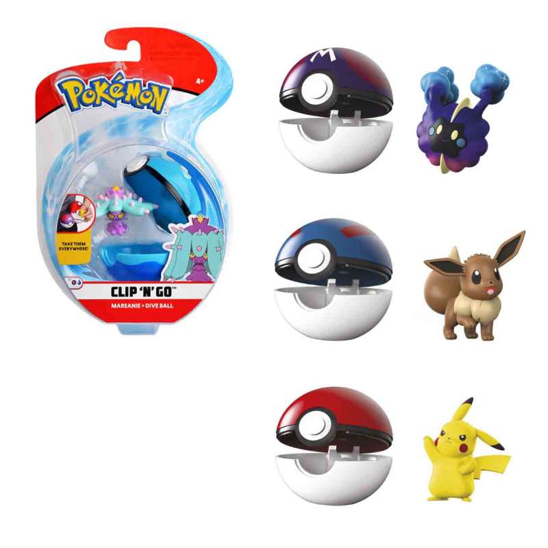 pokemon clip and go surtidos ( bizak - 63227222 ). pokemon clip and go surtidos ( bizak - 63227222 ).