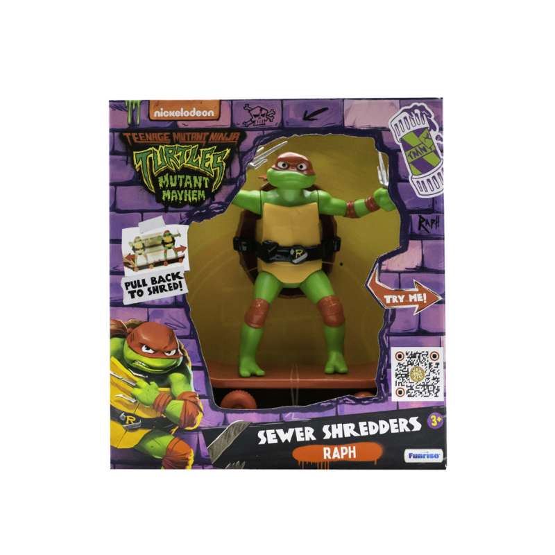 tmnt figuras tortugas luchadores 14,6 cm (funrise - 71055)