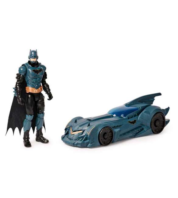 batman batmovil + figura batman 30 cm ( spin master - 6070521 ) batman batmovil + figura batman 30 cm ( spin master - 6070521 )