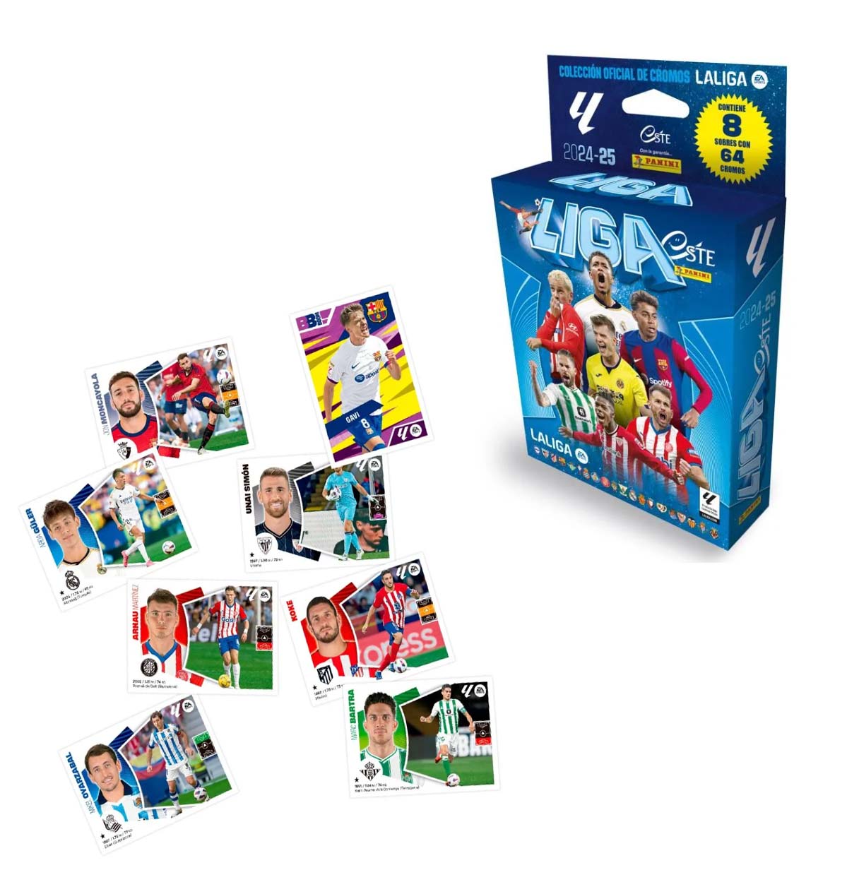 blister 8 sobres liga 2024-25 (panini - 9788427873896 )
