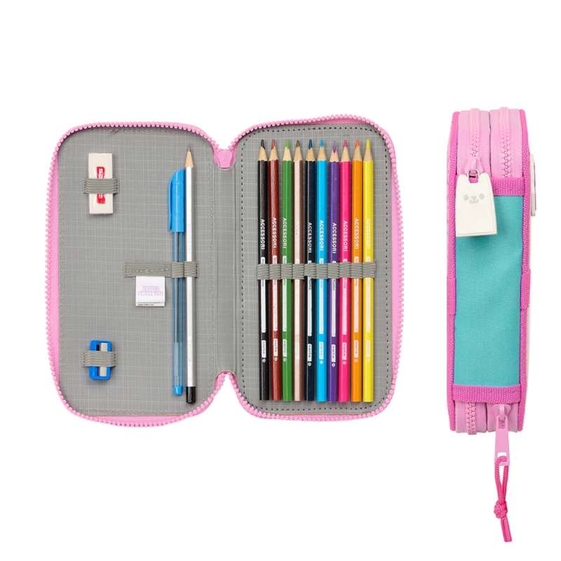 gabby´s dollhouse party plumier doble (safta - 412427854 ) gabby´s dollhouse party plumier doble (safta - 412427854 )