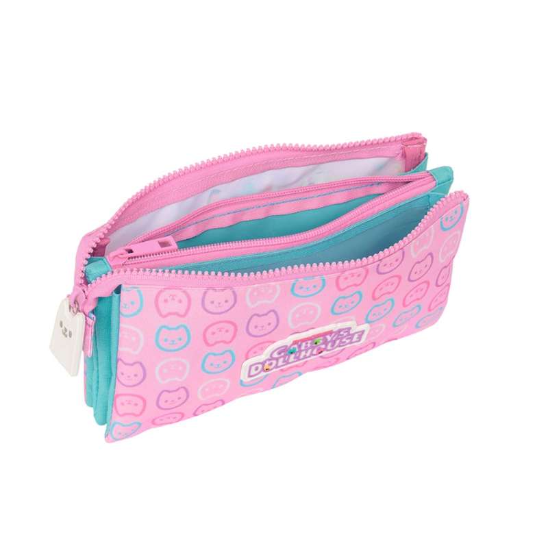 gabby´s dollhouse party portatodo triple ( safta - 812427744 ) gabby´s dollhouse party portatodo triple ( safta - 812427744 )