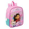 gabby´s dollhouse party mochila adaptable ( safta - 612427232  ) gabby´s dollhouse party mochila adaptable ( safta - 612427232  )