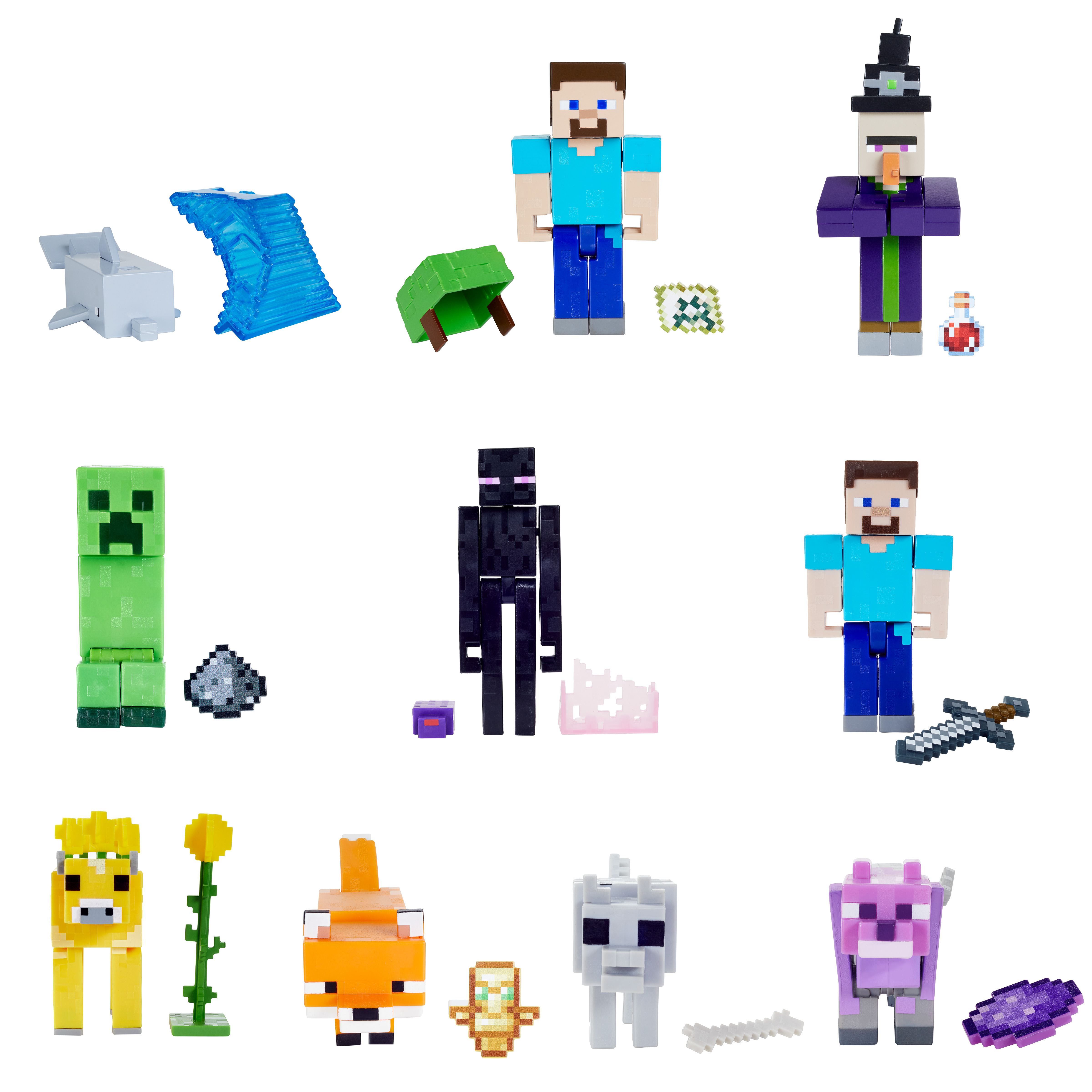 minecraft figuras core surtidas (mattel - gtp08) minecraft figuras core surtidas (mattel - gtp08)