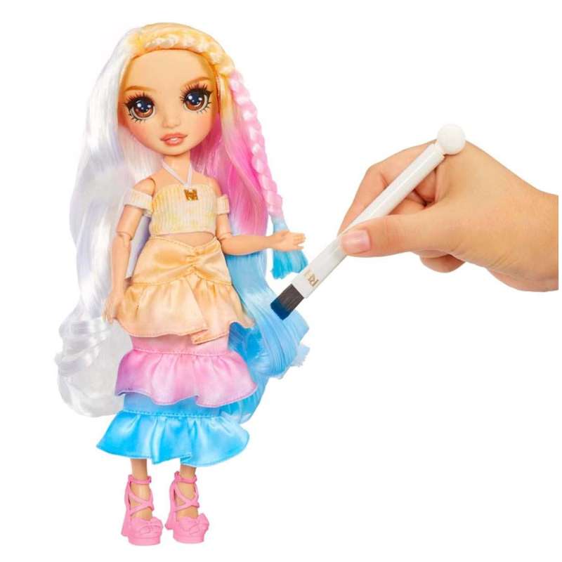 rainbow high muÑeca watercolor marrones ( mga-507598euc)