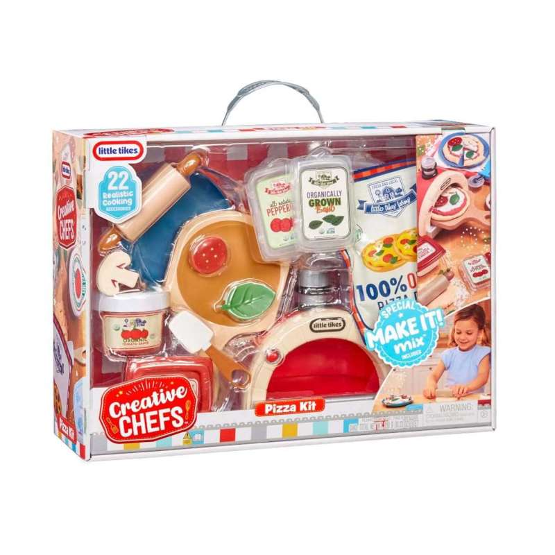 little tikes creative chefs pizza kit (mga - 488771int) little tikes creative chefs pizza kit (mga - 488771int)