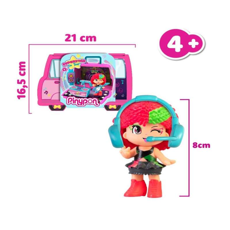 pin y pon super star on tour (famosa - pny73000)